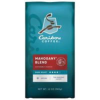 Caribou Ground Coffee Mahogany Blend, 12 Ounce