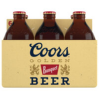 Coors Golden Banquet Beer, 6 Each
