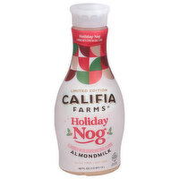 Califia Farms Seasonal Almondmilk - Holiday Nog, 48 Ounce