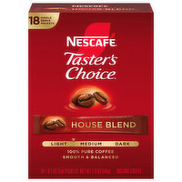 Nescafe Tasters Choice House Blend Stick, 18 Each