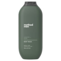 Method Men, Juniper + Sage Body Wash, 18 Ounce
