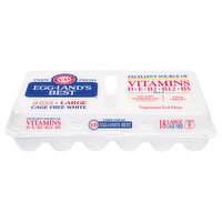 Eggland's Best Cage Free Grade A Large White Eggs, 18 Each