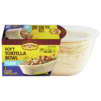 Old El Paso Soft Tortilla Bowl, Flour, 8 Count, 8 Each