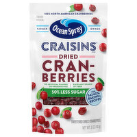 Ocean Spray Reduced Sugar Craisins, 5 Ounce