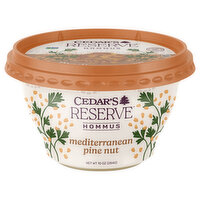 Cedar's Reserve Mediterranean Pine Nut Hommus, 10 Ounce