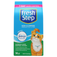 Fresh Step Non-Clumping Cat Litter, 14 Pound