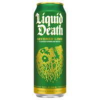 Liquid Death Severed Lime Sparkling Water, 19.2 Ounce