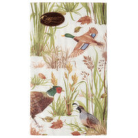 Caspari Birds Of A Feather Guest Towel, 1 Each