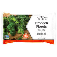 Heinen's Steam In Bag Broccoli Florets, 12 Ounce