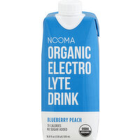 NOOMA Electrolyte Drink, Organic, Blueberry Peach, 16.9 Ounce