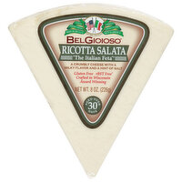 Belgioioso Ricotta Salata Cheese, 8 Ounce