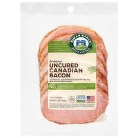 Niman Ranch Bacon, Canadian, Uncured, 7 Ounce