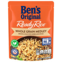 Ben's Original Whole Grain Medley Flavored Rice, Easy Dinner Side, 8.5 Ounce