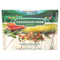 Cascadian Farm Mixed Vegetables, Carrots, Corn and Peas, 16 Ounce