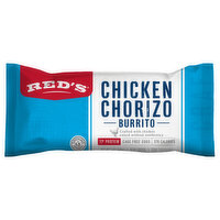 Reds Burrito, Chicken Chorizo, Egg & Three Cheese, 5 Ounce
