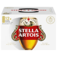 Stella Artois Beer, Lager, Premium, 12 Each
