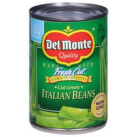 Del Monte Italian Beans, Cut, 14.5 Ounce