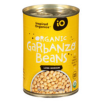 Inspired Organics Garbanzo Beans, 14 Ounce