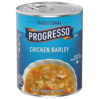 Progresso Soup, Chicken Barley, Traditional, 19 Ounce