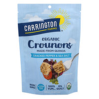 Carrington Farms Quinoa Croutons Cracked Pepper & Sea Salt, 4.75 Ounce