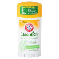 Arm & Hammer Essentials Fresh Natural Deodorant, 2.5 Ounce