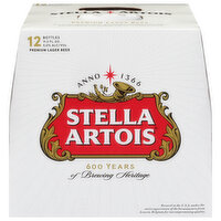 Stella Artois Belgium Bottles, 12 Each
