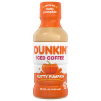 Dunkin Donuts Iced Coffee Nutty Pumpkin, 13.7 Fluid ounce