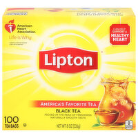 Lipton Tea Bags Black Tea, 100 Each
