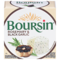 Boursin Rosemary Black Garlic Gourmet Cheese, 5.3 Ounce