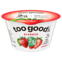 Too Good Gluten Free Greek Yogurt, Strawberry, 5.3 Ounce