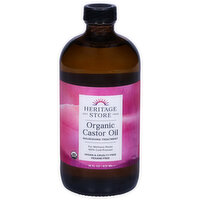 Heritage Store Castor Oil, 16 Ounce