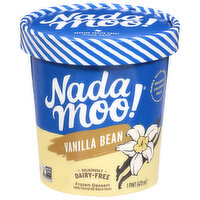 NadaMoo! Organic Vanilla Bean Frozen Dessert, 16 Ounce