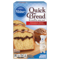 Pillsbury Quick Bread, Cinnamon Swirl, 17.4 Ounce