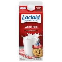 Lactaid Whole Milk, 64 Ounce