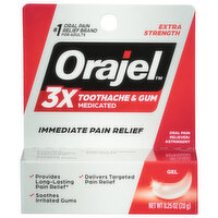 Orajel Maximum Strength Dental Care, 0.25 Ounce