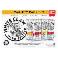 White Claw Hard Seltzer Variety Pack, 12 Each