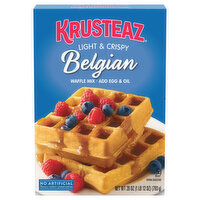 Krusteaz Light & Crispy Belgian Waffle Mix, 28 Ounce