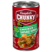 Campbell's Chunky Healthy Request Chicken & Sausage Gumbo, 18.8 Ounce