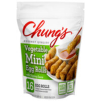 Chung's Egg Rolls, Vegetable, Mini, 20 Ounce