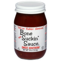 Bone Suckin' Sauce Barbecue Sauce, Thicker Style, 16 Ounce
