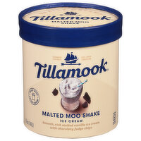 Tillamook Malted Moo Shake Ice Cream, 1.5 Quart