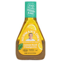 Newman's Own Vinaigrette, Lemon Basil, 16 Ounce