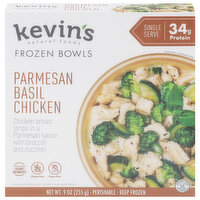 Kevin's Natural Foods Parmesan Basil Chicken Bowl, 9 Ounce