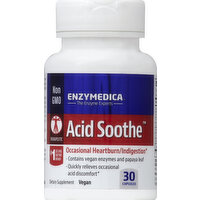 Enzymedica Acid Soothe Capsules, 30 Each