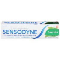 Sensodyne Sensitive Teeth Toothpaste Fresh Mint, Sensitive Teeth Toothpaste Fresh Mint, 4 Ounce