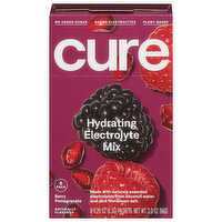 Cure Hydrating Electrolyte Drink Mix Berry Pomegranate, 8 Each
