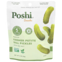 Poshi Pickles Kosher Dill Petite, 2 Ounce