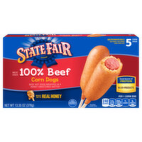 State Fair 100% Beef Frozen Corn Dogs, 13.3 Ounce