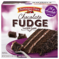 Pepperidge Farm Frozen Chocolate Fudge Layer Cake, 19.6 Ounce