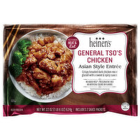 Heinen's General Tso's Chicken Asian Style Entree, 22 Ounce